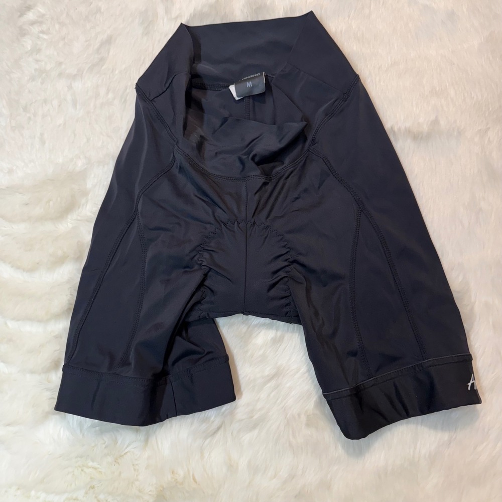 Andare Cycling Shorts Women Medium Black Padded High Waist Bike Shorts